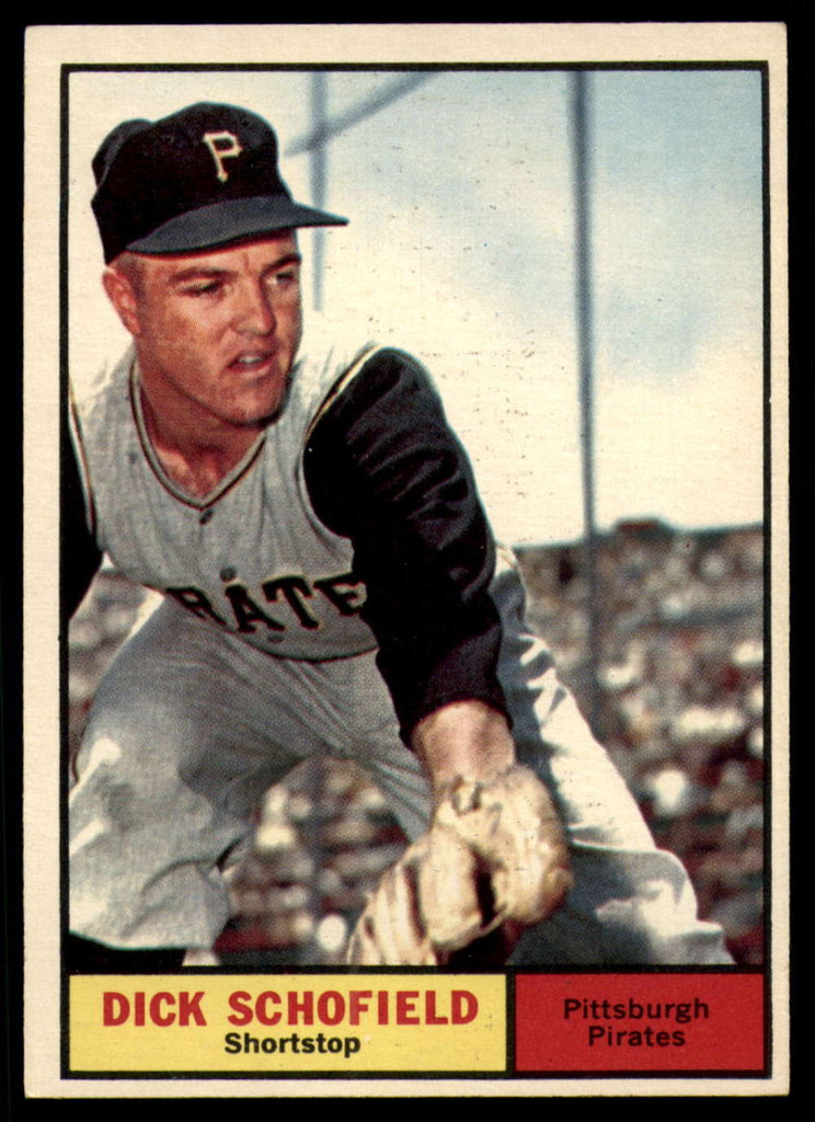 1961 Topps #453 Dick Schofield Ex-Mint  ID: 156402