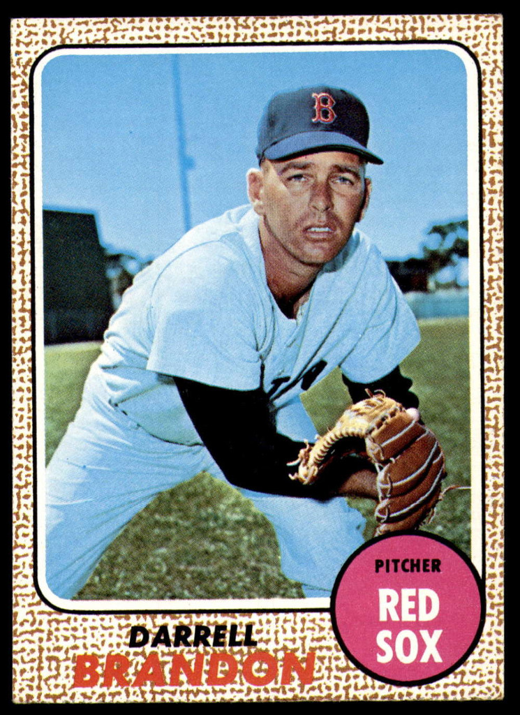 1968 Topps # 26 Darrell Brandon Ex-Mint  ID: 244972