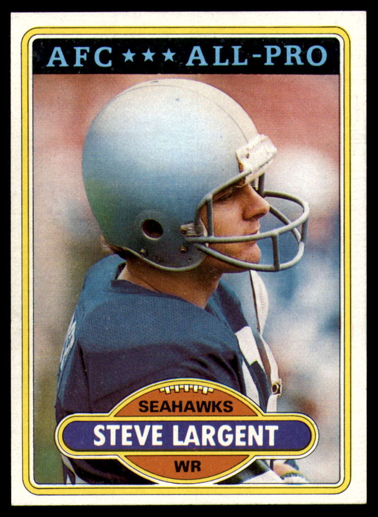 1980 Topps #450 Steve Largent Near Mint+  ID: 159484