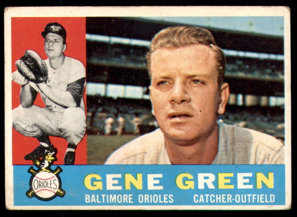1960 Topps #269 Gene Green Very Good  ID: 223563