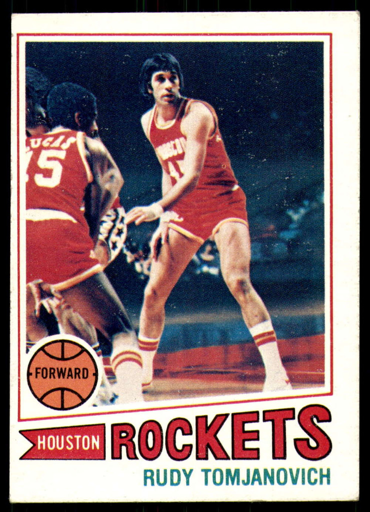 1977-78 Topps # 15 Rudy Tomjanovich Excellent+  ID: 217205