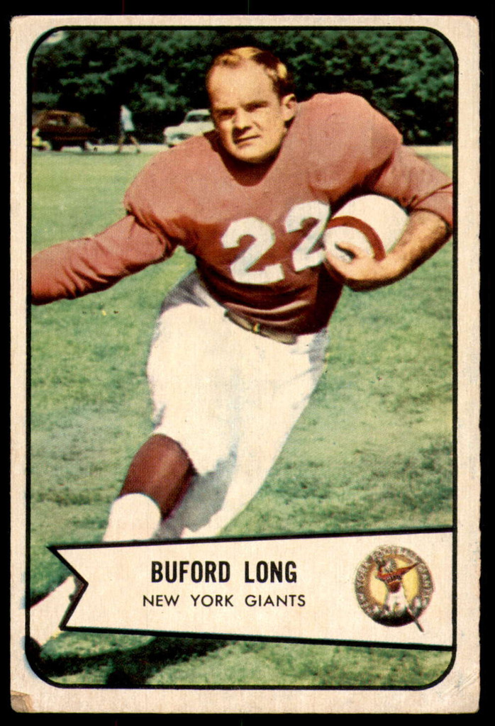 1954 Bowman #43 Buford Long G-VG 