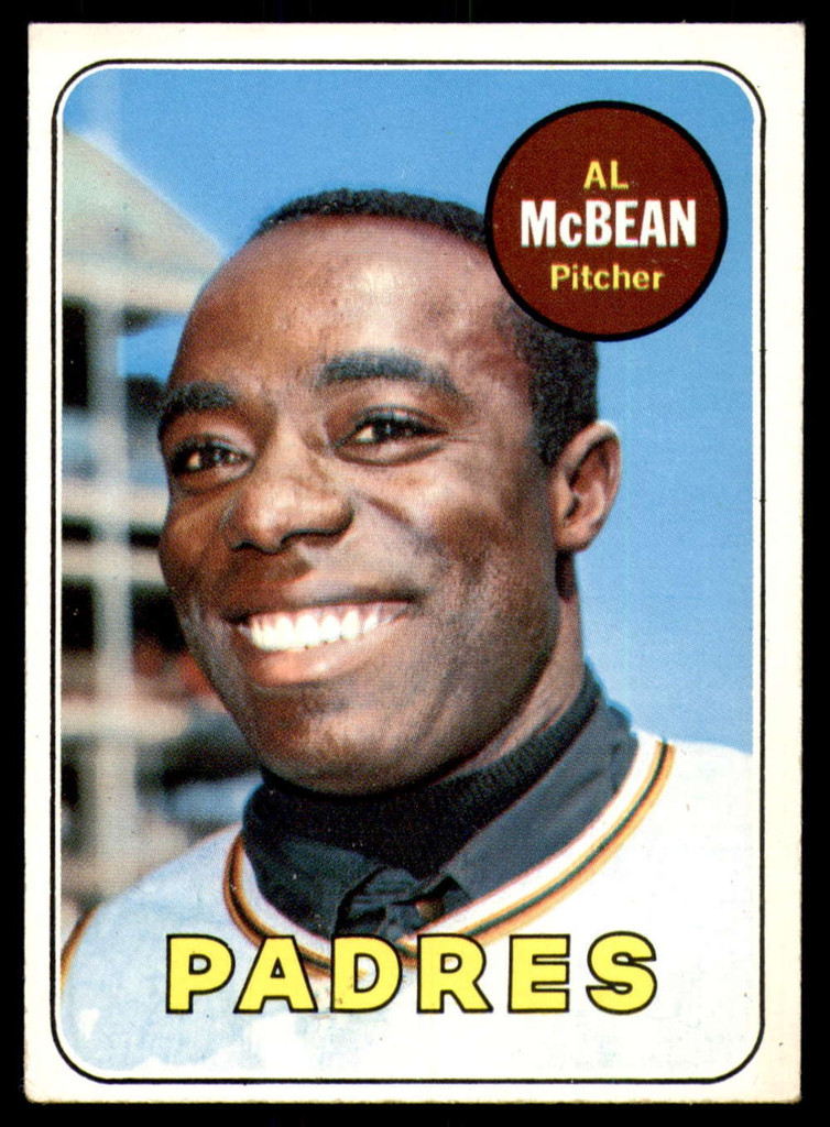 1969 Topps # 14 Al McBean Excellent+  ID: 203776