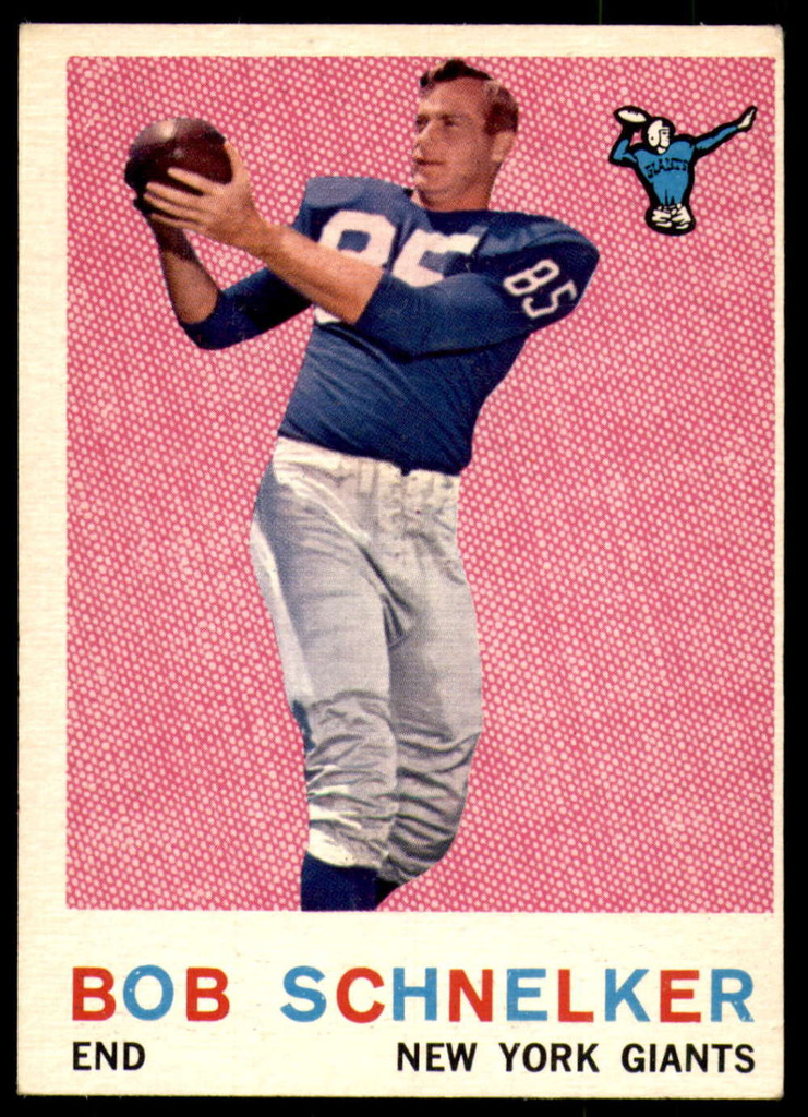 1959 Topps #128 Bob Schnelker Excellent  ID: 246791