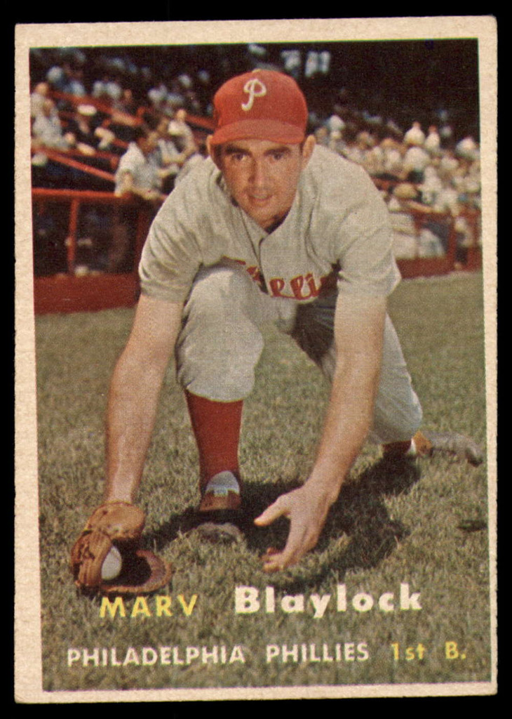 1957 Topps #224 Marv Blaylock Excellent+  ID: 175376
