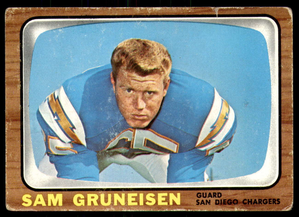 1966 Topps #124 Sam Gruneisen Good 