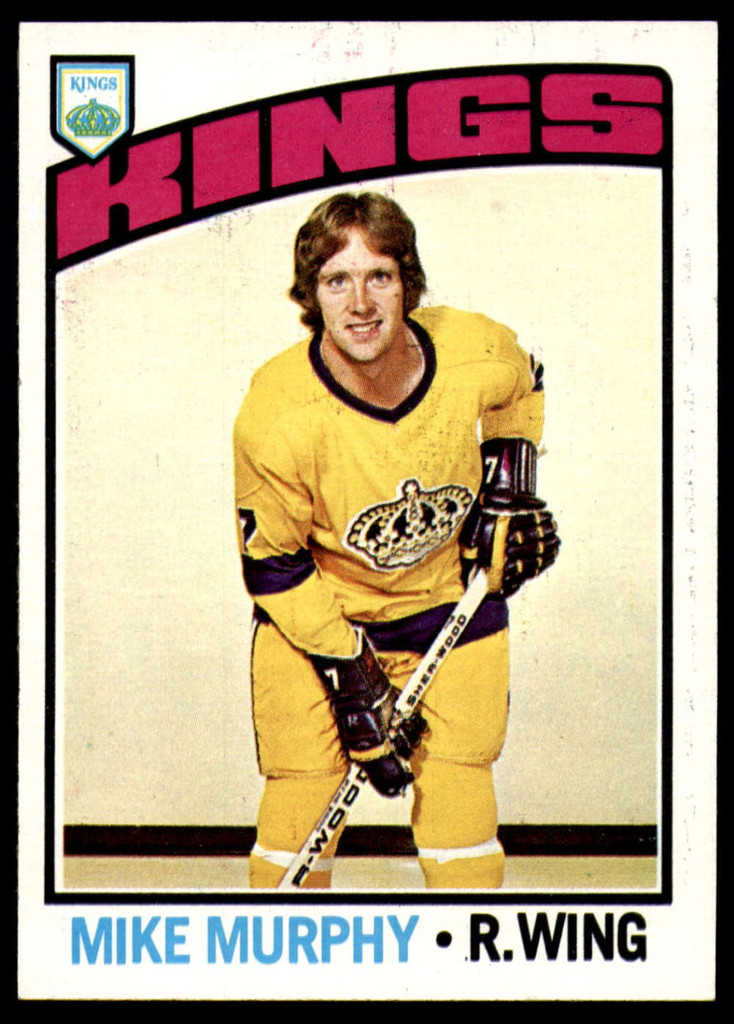 1976-77 Topps # 21 Mike Murphy Near Mint or Better 