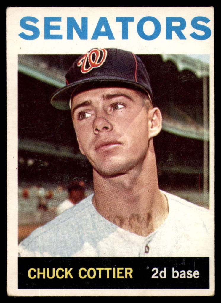 1964 Topps #397 Chuck Cottier EX++ Excellent++  ID: 114459