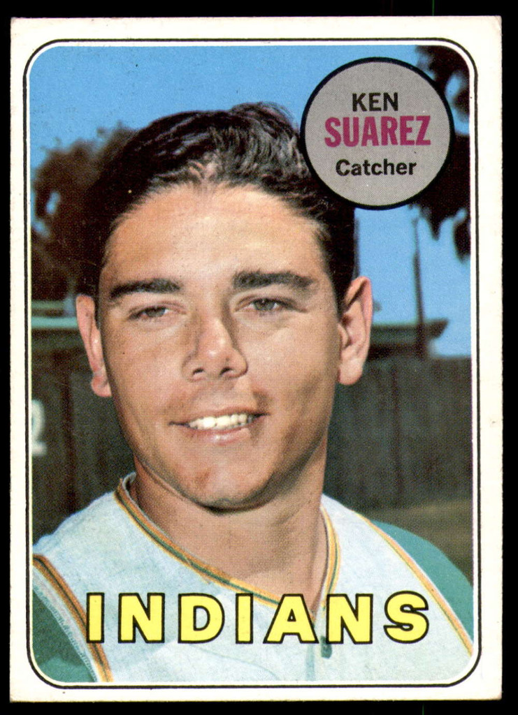 1969 Topps # 19 Ken Suarez Excellent+  ID: 249443