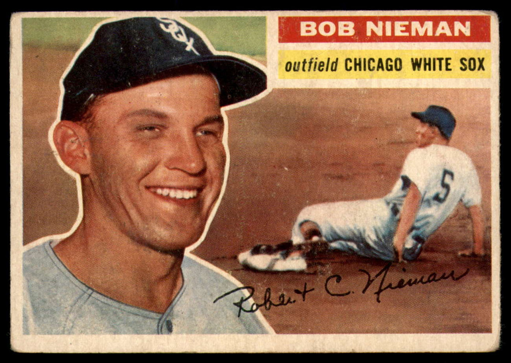 1956 Topps #267 Bob Nieman VG/EX Very Good/Excellent 