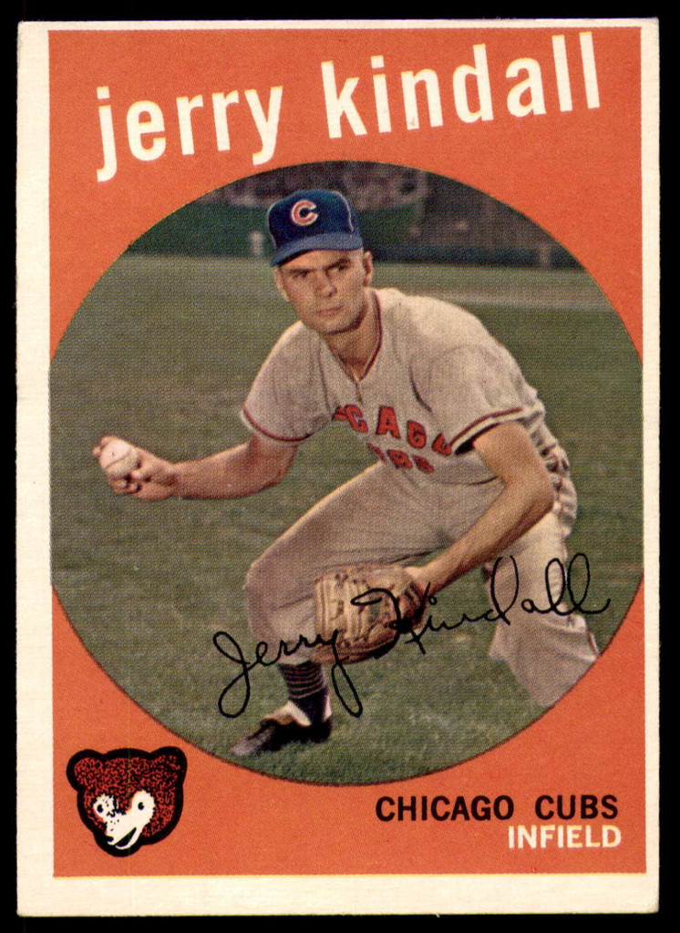 1959 Topps #274 Jerry Kindall Excellent+  ID: 192045