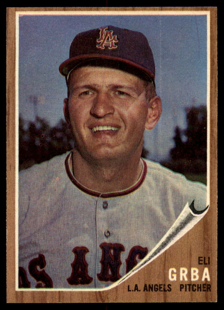 1962 Topps #96 Eli Grba Near Mint  ID: 179509