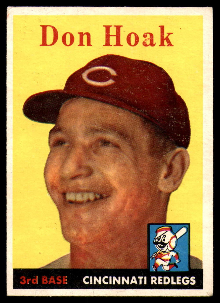 1958 Topps #160 Don Hoak EX++ Excellent++ 