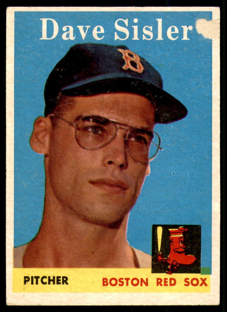 1958 Topps #59 Dave Sisler Poor  ID: 229020