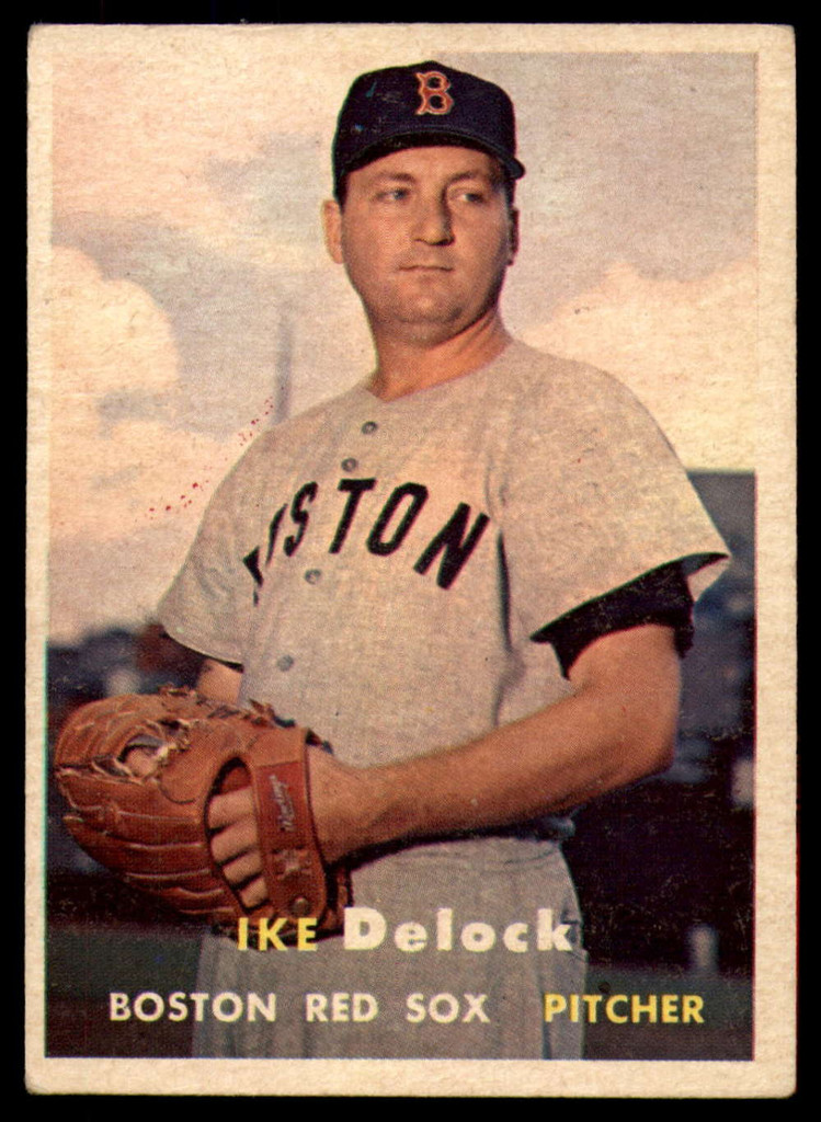 1957 Topps #63 Ike Delock EX Excellent 
