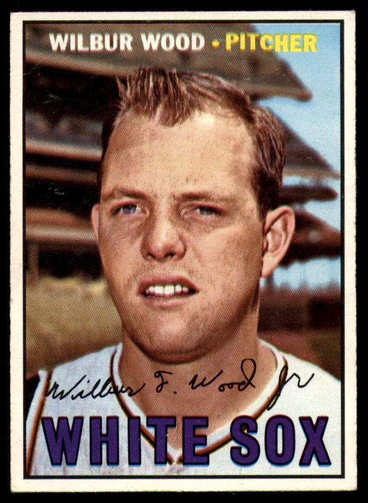 1967 Topps #391 Wilbur Wood DP Excellent+  ID: 177232