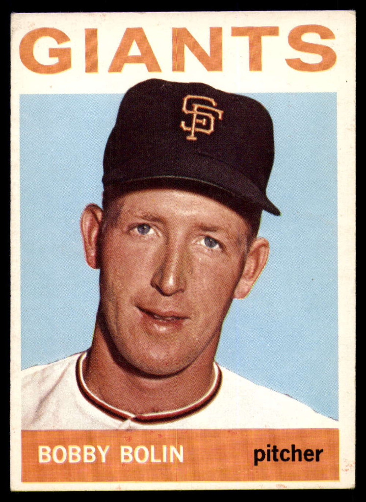 1964 Topps #374 Bobby Bolin Excellent+  ID: 160109