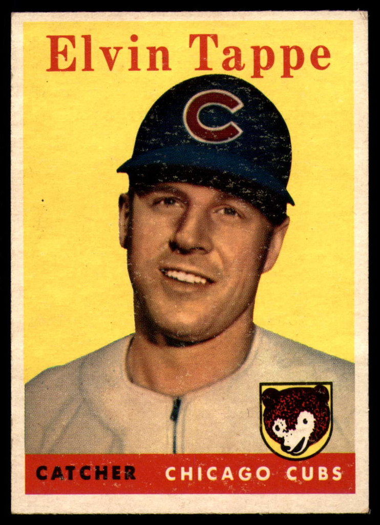 1958 Topps #184 Elvin Tappe UER EX++ Excellent++  ID: 120952