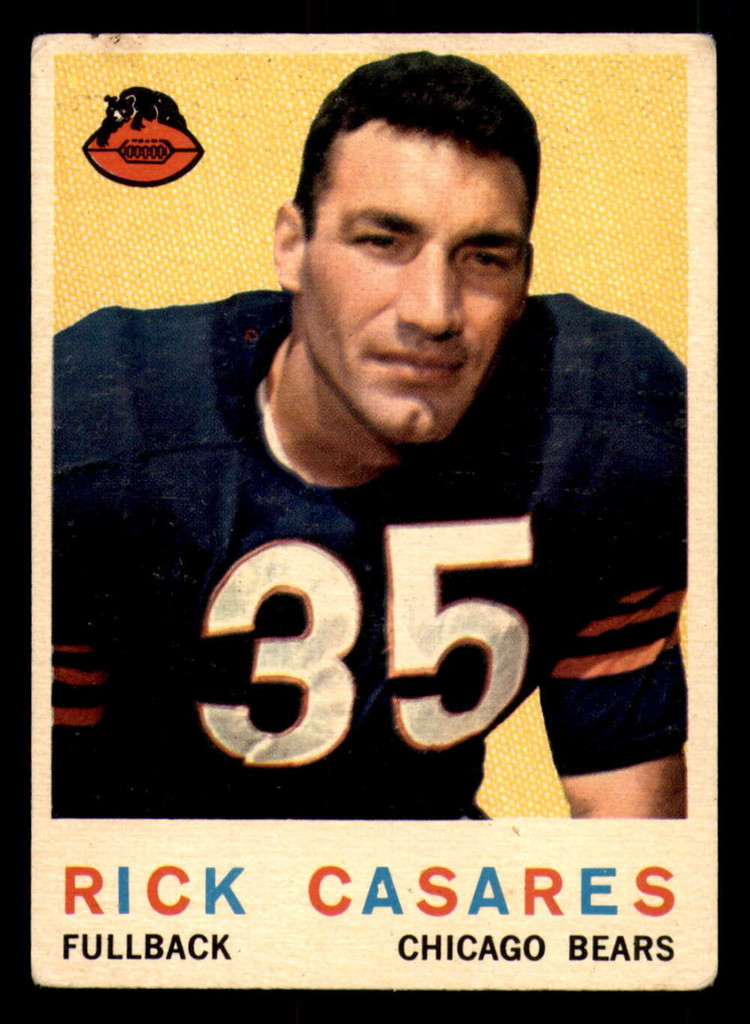1959 Topps #120 Rick Casares Very Good  ID: 270276