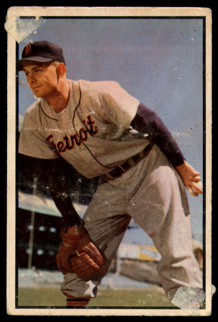 1953 Bowman Color #72 Ted Gray Poor  ID: 137377
