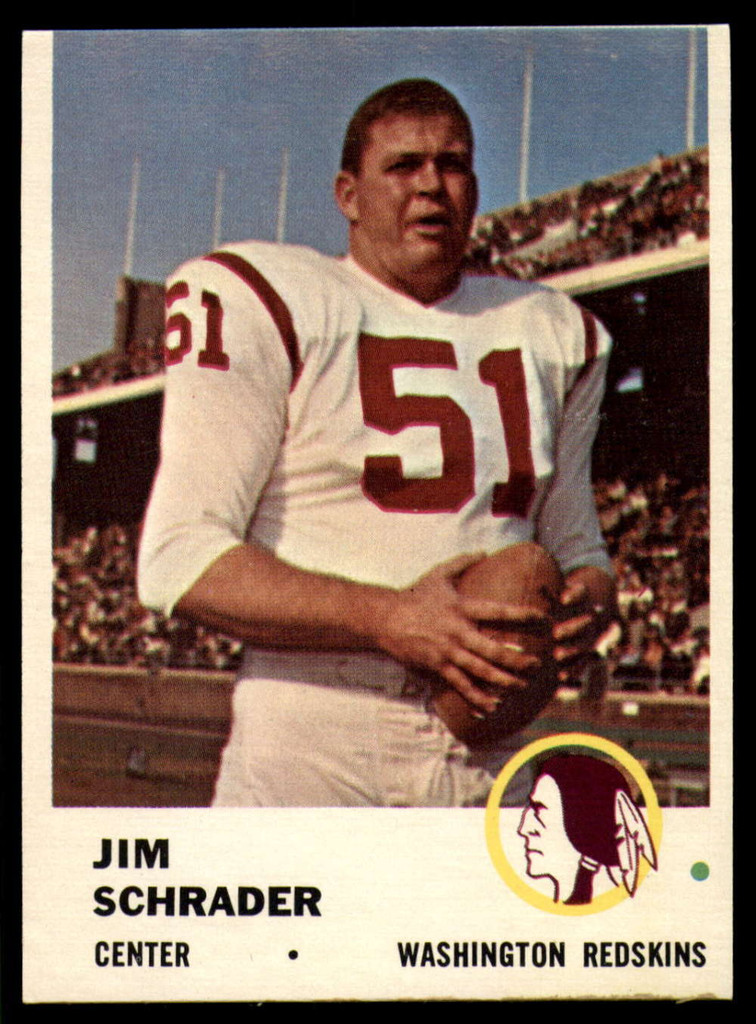 1961 Fleer #113 Jim Schrader NM Near Mint  ID: 116391
