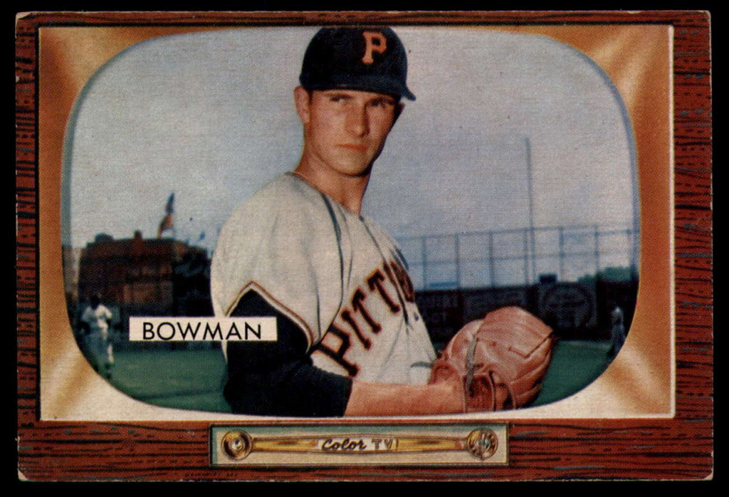 1955 Bowman #115 Roger Bowman EX Excellent RC Rookie