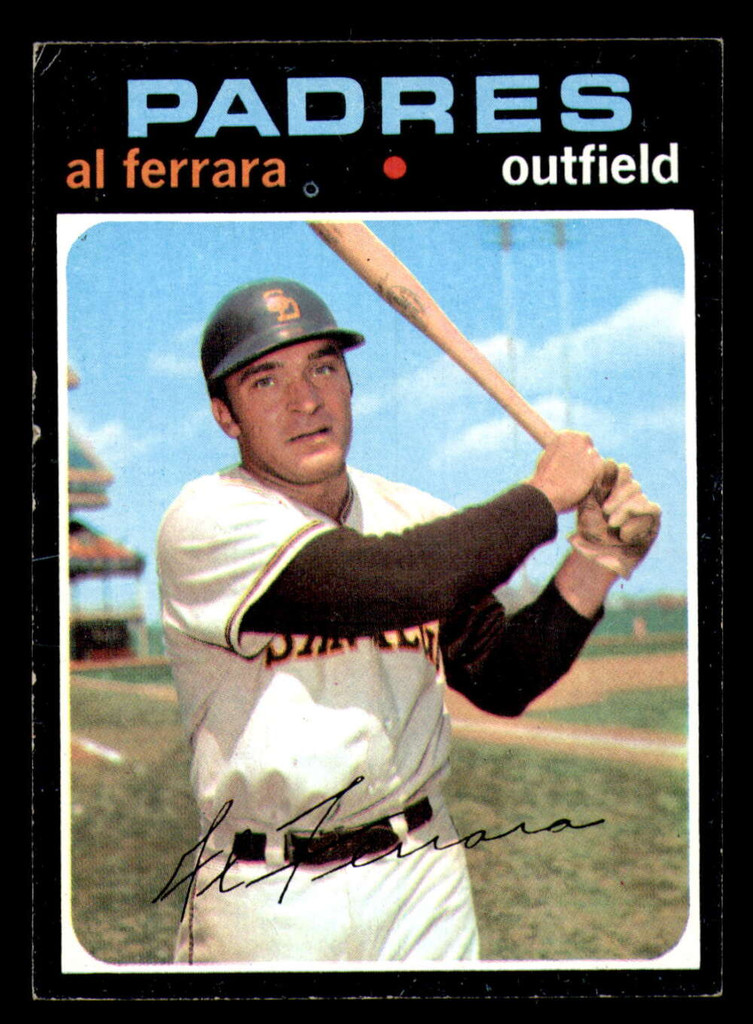 1971 Topps #214 Al Ferrara Excellent  ID: 292556