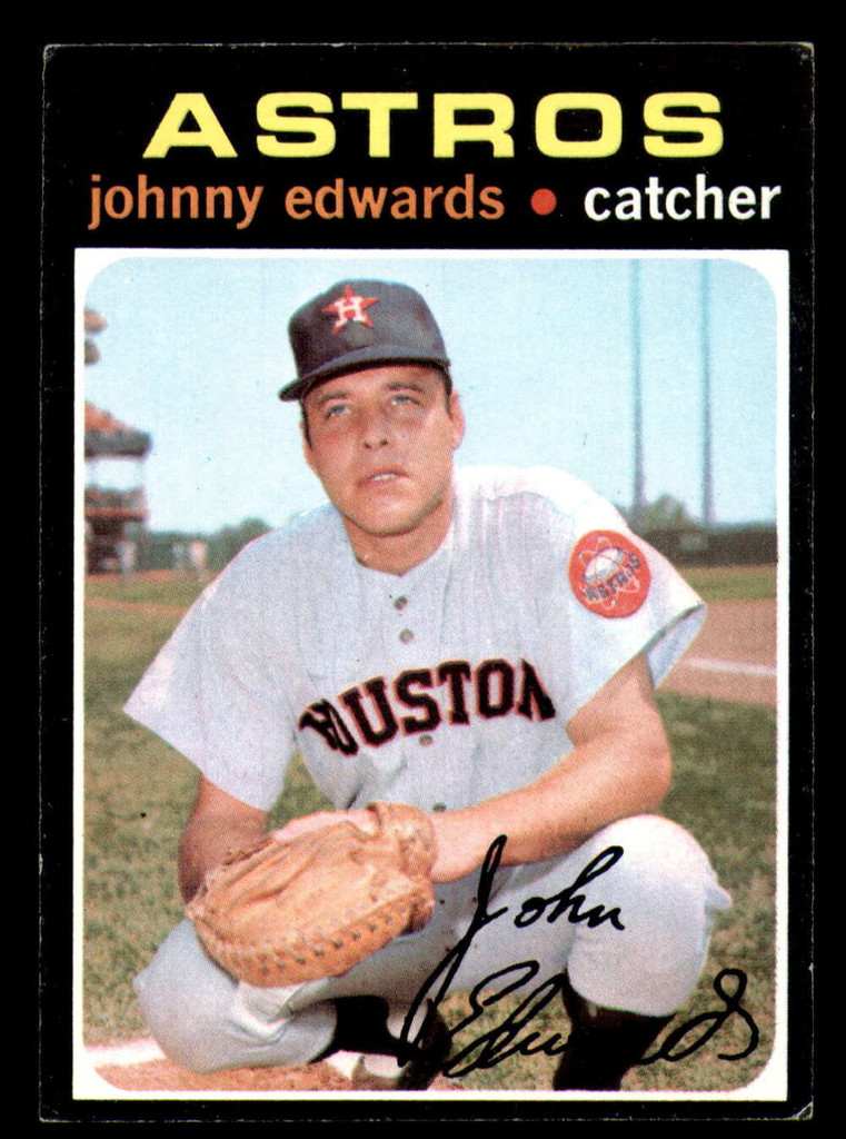 1971 Topps # 44 Johnny Edwards Excellent+  ID: 292046