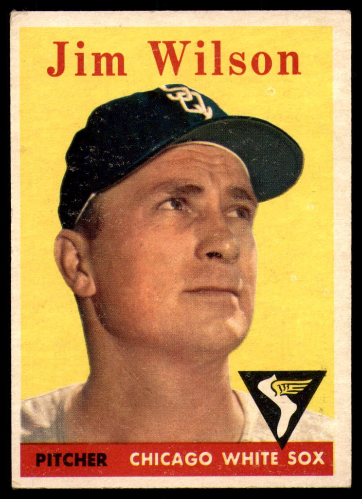1958 Topps #163 Jim Wilson Excellent+  ID: 138680