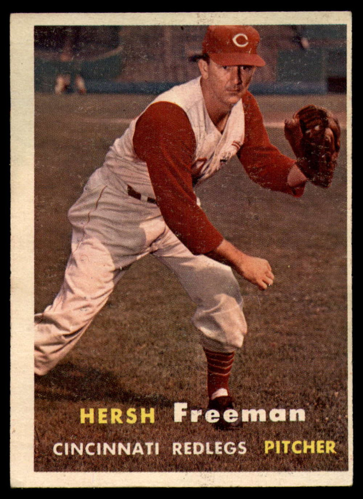 1957 Topps #32 Hershell Freeman EX Excellent  ID: 102328