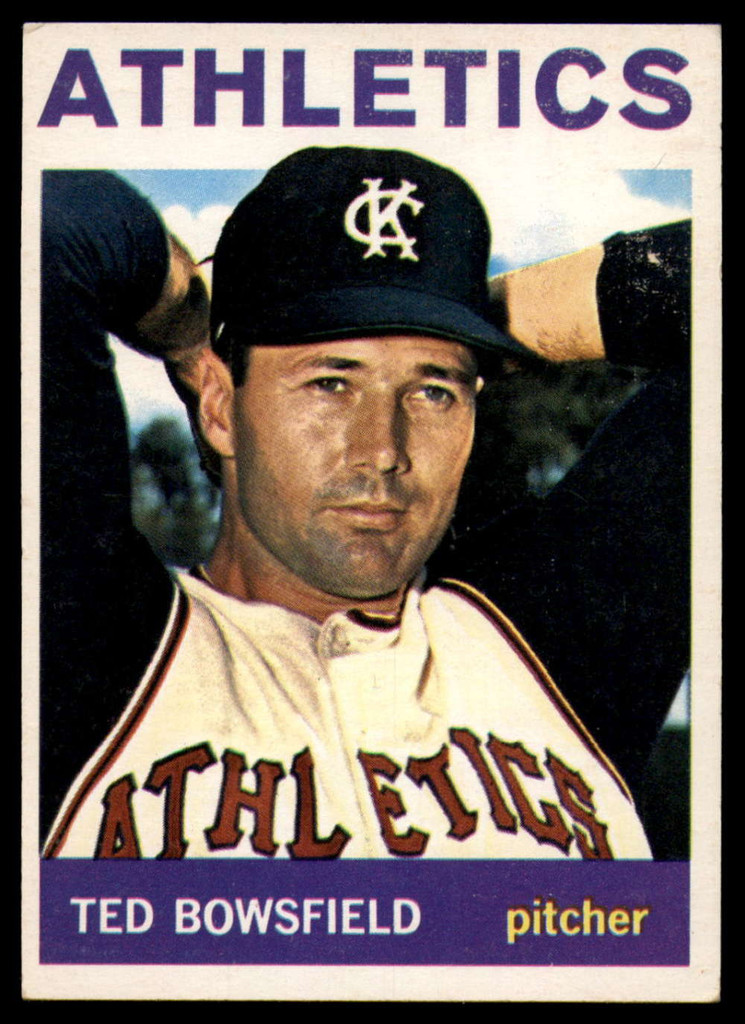 1964 Topps #447 Ted Bowsfield Excellent+  ID: 160458