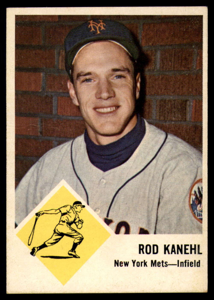 1963 Fleer #49 Rod Kanehl VG Very Good  ID: 114898