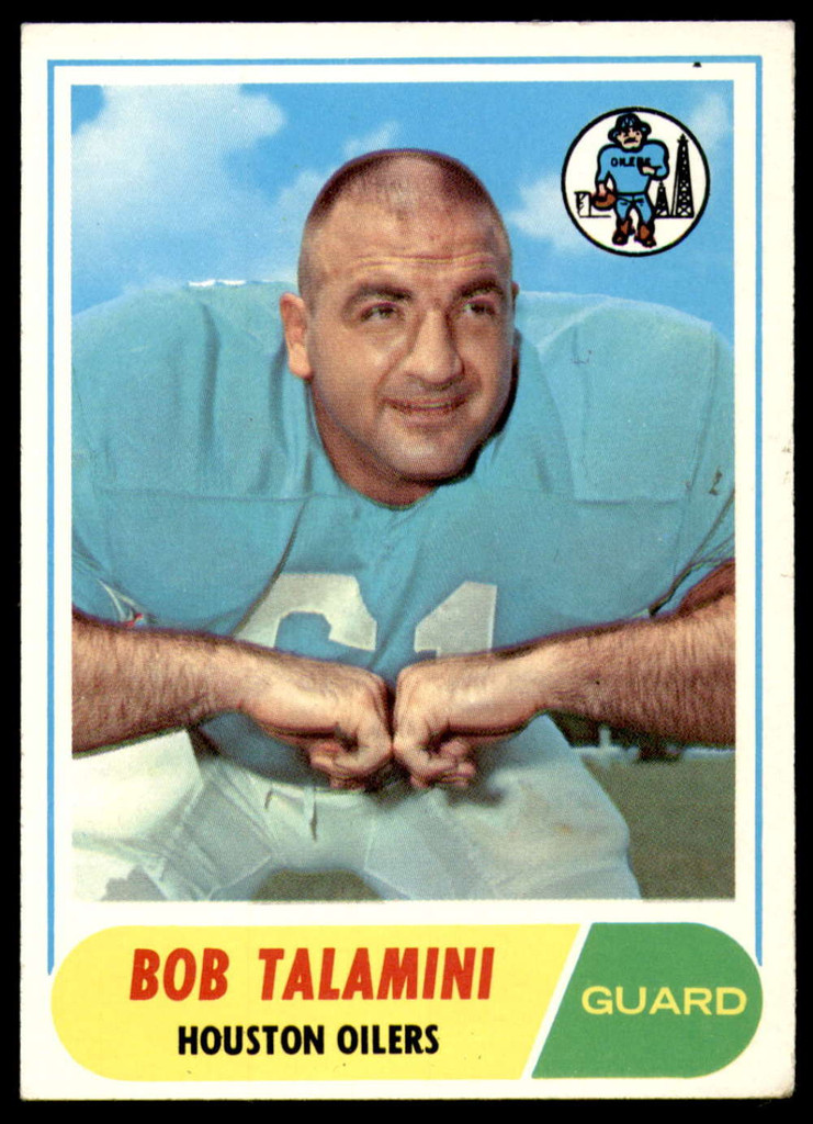 1968 Topps # 68 Bob Talamini Excellent+ 