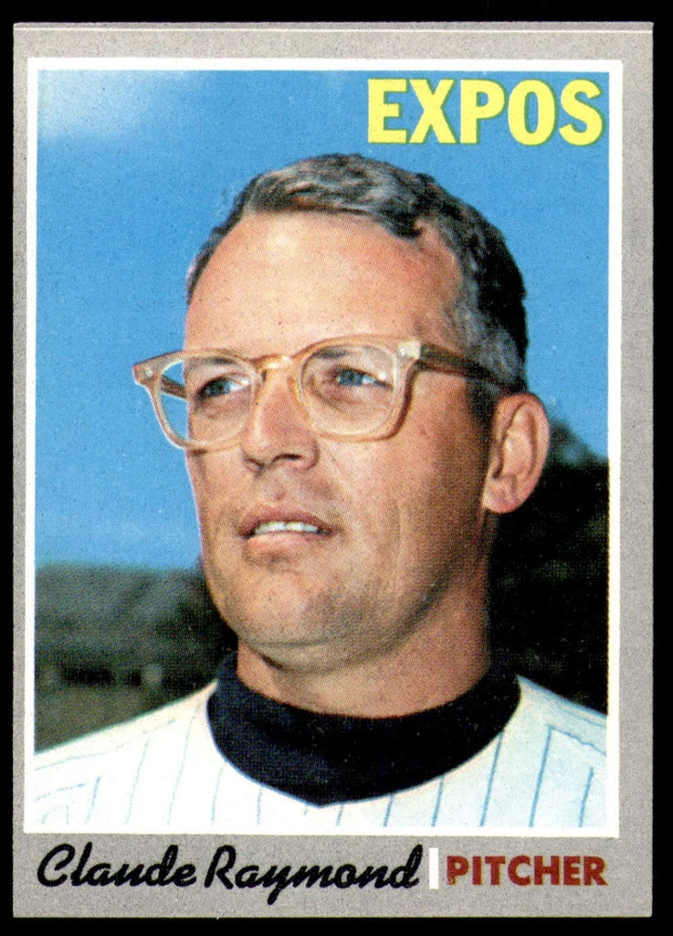 1970 Topps #268 Claude Raymond Near Mint  ID: 201443