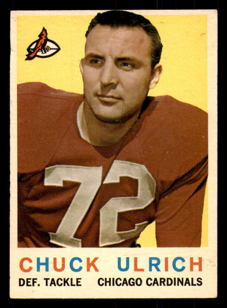 1959 Topps #57 Chuck Ulrich Very Good  ID: 268522