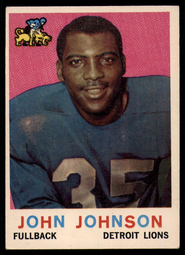 1959 Topps #44 John Henry Johnson Excellent+ 