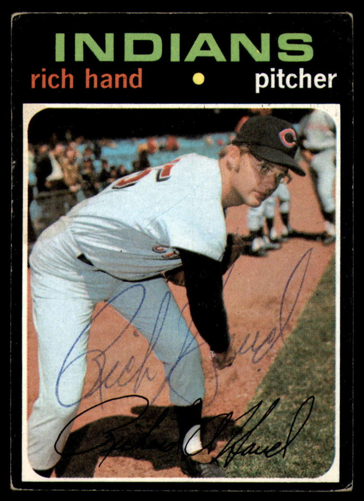 1971 Topps # 24 Rich Hand Signed Auto Autograph RC Rookie