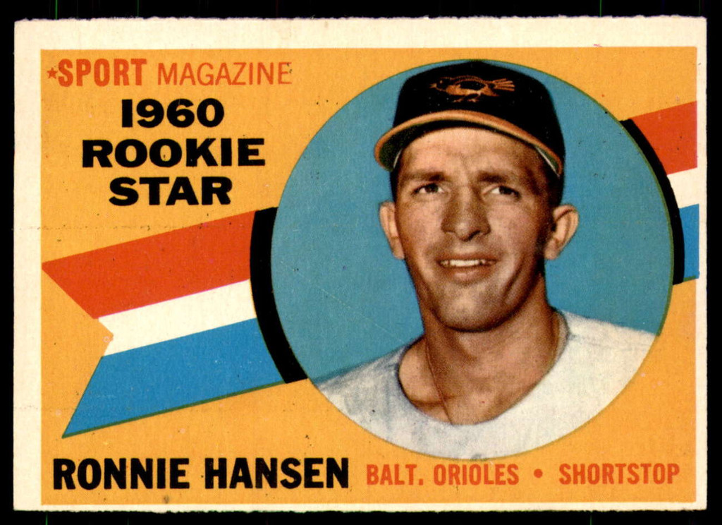 1960 Topps #127 Ron Hansen RS Ex-Mint  ID: 196172