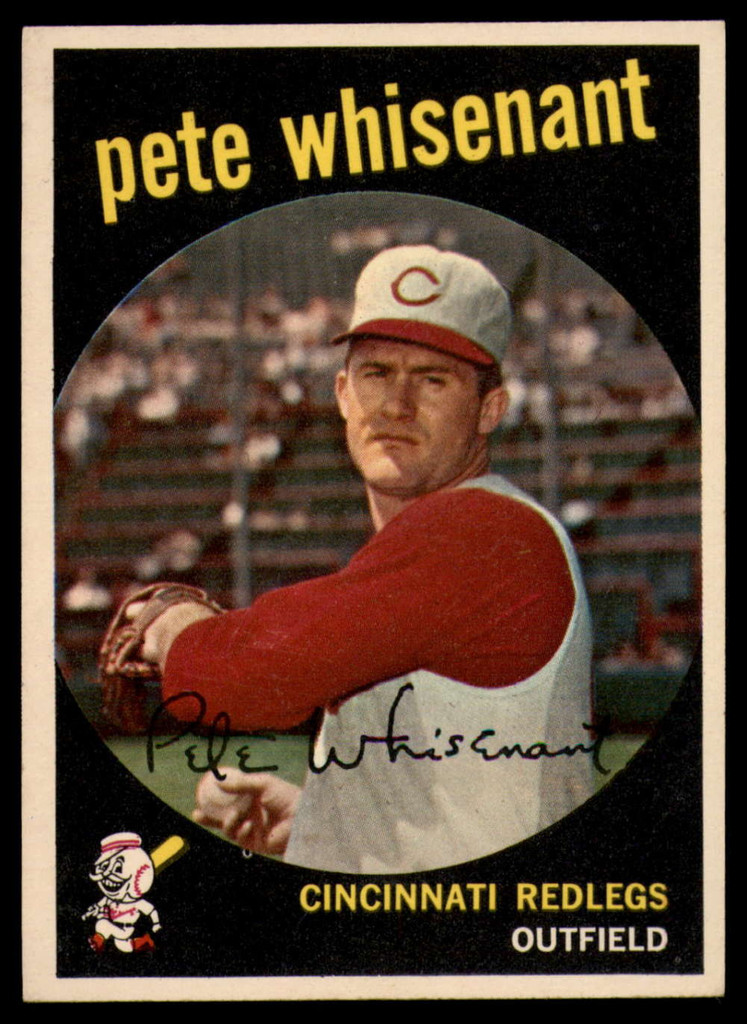 1959 Topps #14 Pete Whisenant UER EX/NM  ID: 101107