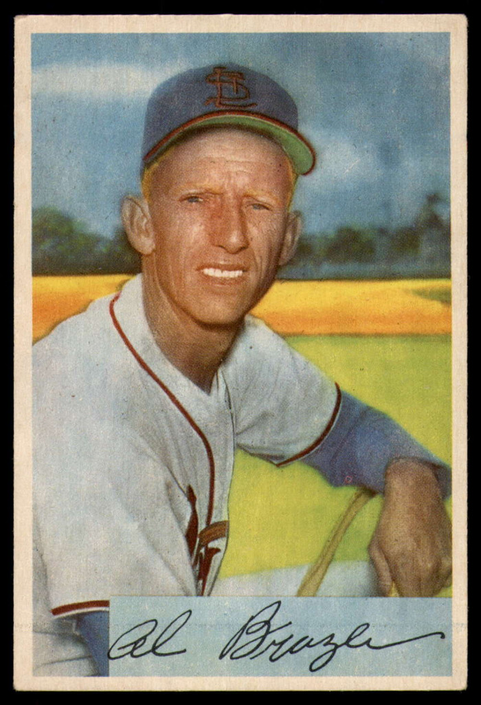 1954 Bowman #142 Al Brazle VG Very Good 