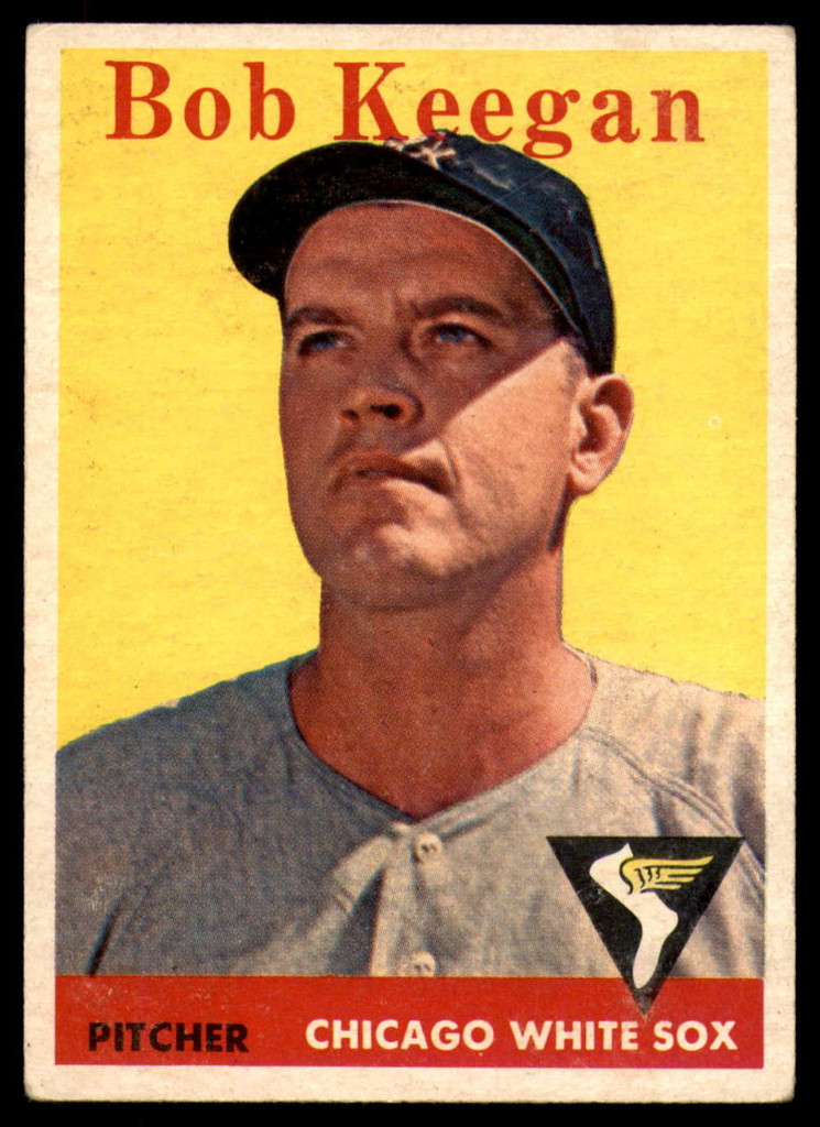 1958 Topps #200 Bob Keegan UER EX Excellent  ID: 102415