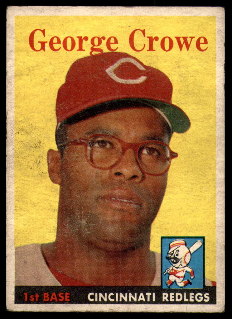 1958 Topps #12 George Crowe UER Very Good  ID: 183848