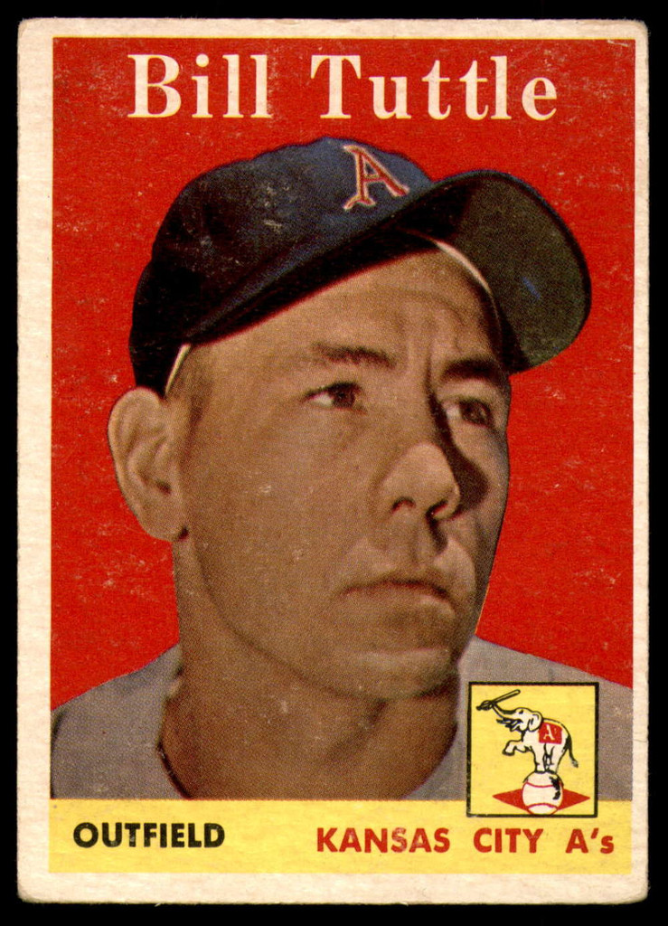 1958 Topps #23 Bill Tuttle Very Good  ID: 183856