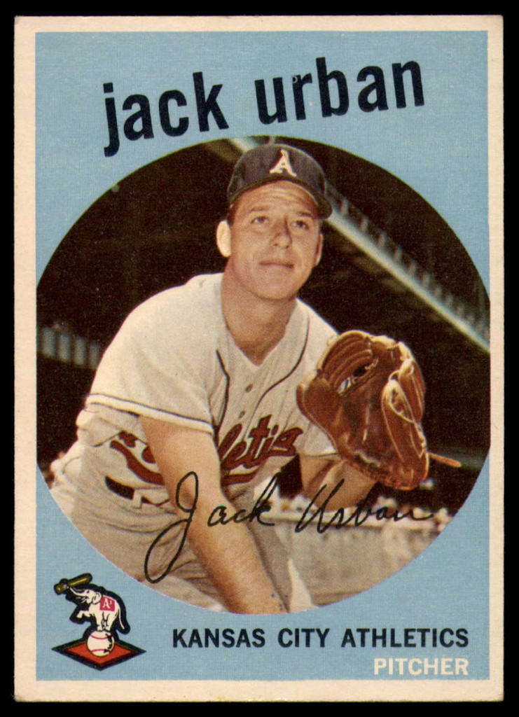 1959 Topps #18 Jack Urban Excellent+  ID: 138814