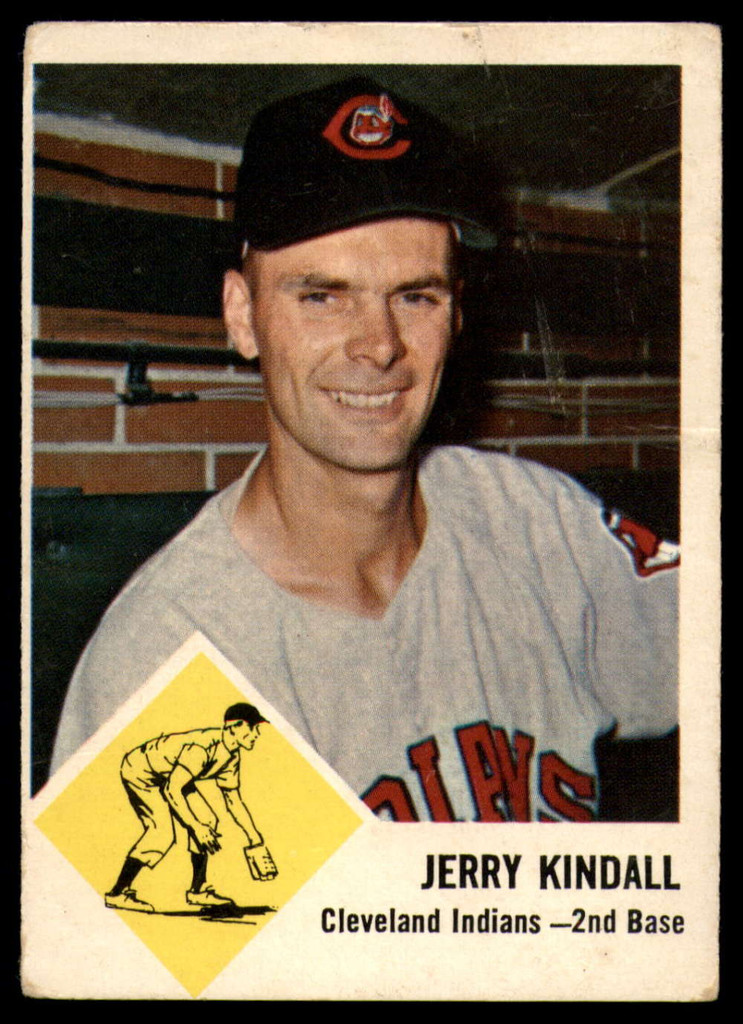 1963 Fleer #13 Jerry Kindall G/VG Good/Very Good 