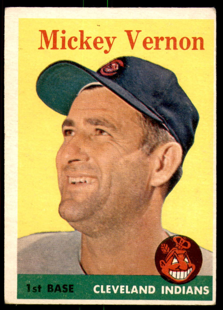 1958 Topps #233 Mickey Vernon Excellent  ID: 186202