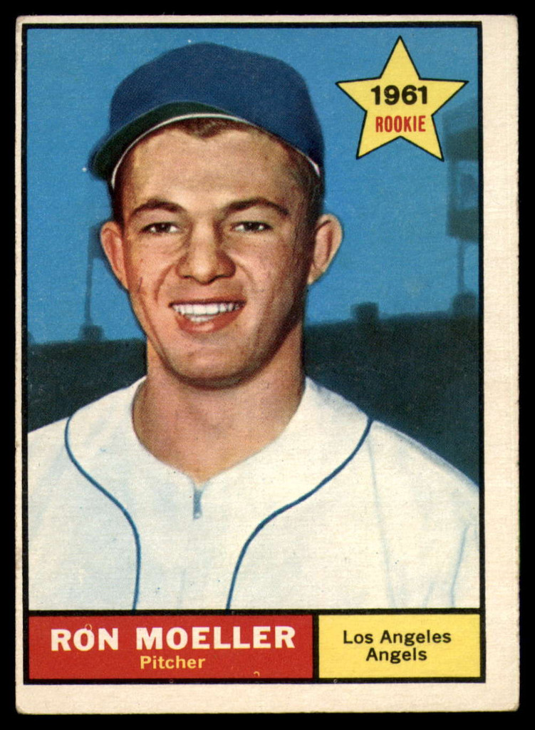 1961 Topps #466 Ron Moeller EX Excellent RC Rookie