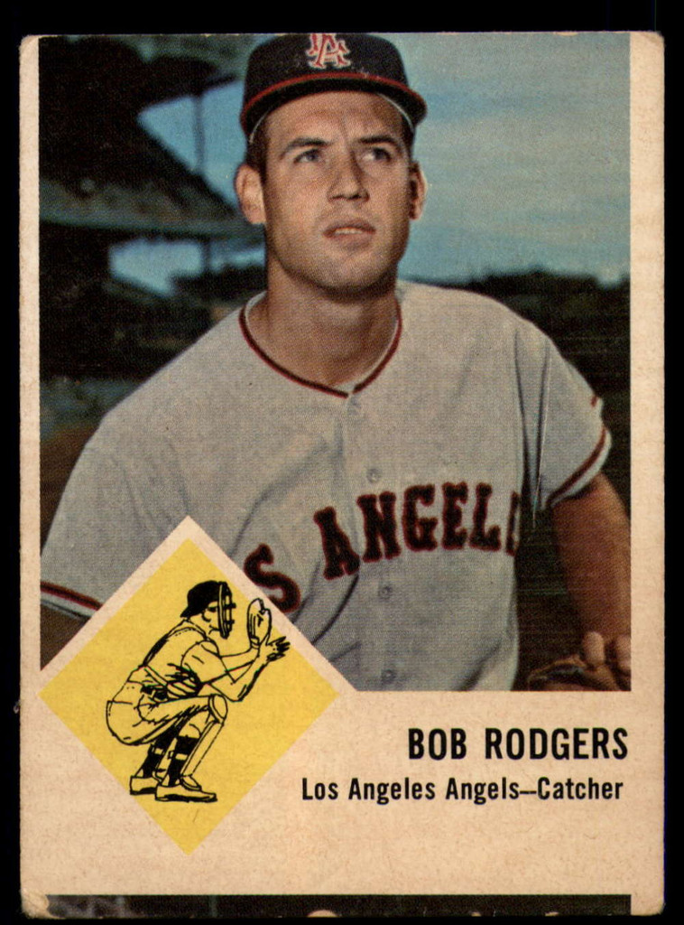 1963 Fleer #20 Bob Rodgers G/VG Good/Very Good 