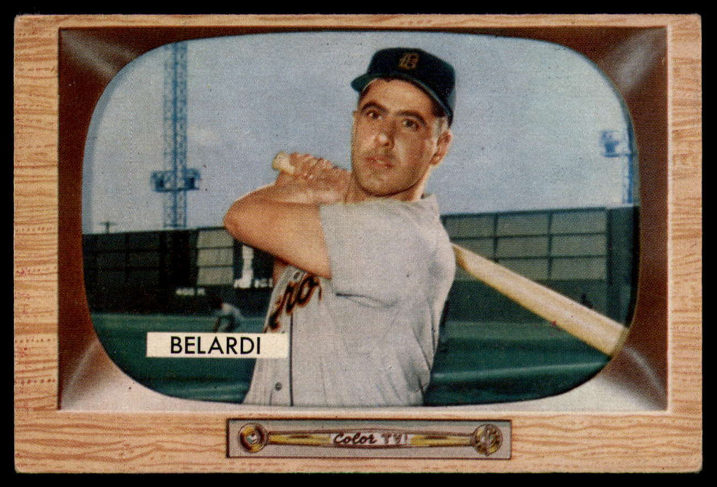 1955 Bowman #36 Wayne Belardi Very Good RC Rookie ID: 132213