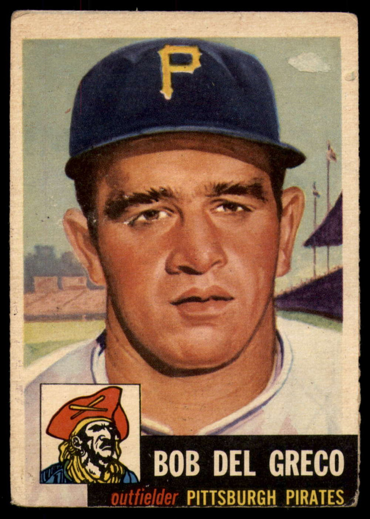 1953 Topps #48 Bobby Del Greco DP G-VG  ID: 137345